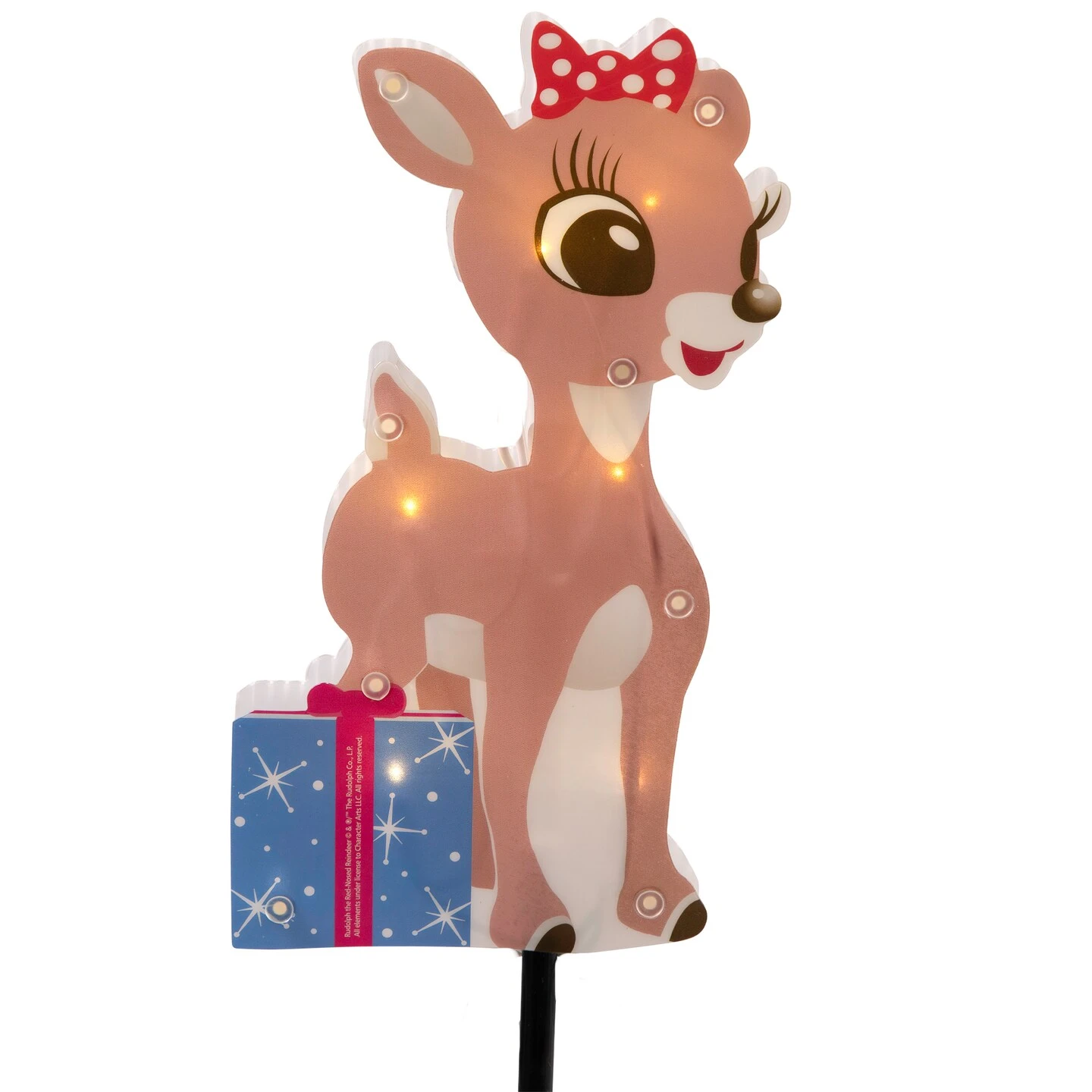 Northlight Lighted Rudolph And Friends Christmas Outdoor Pathway Markers - Set Of 4 Blue 8 Northlight Lighted Rudolph And Friends Christmas Outdoor Pathway Markers - Set Of 4 Blue - Image 6