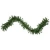 Northlight Pre-Lit Winona Fir Artificial Christmas Garland - 9' X 12" - Warm White LED Lights Green -Northlight 381729858727328