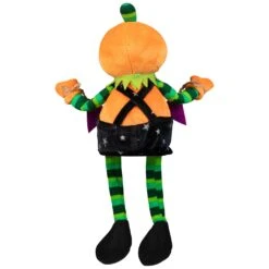 Northlight Jack O Lantern Halloween Decoration With Boo Banner- 14" Multi -Northlight 38550015207344