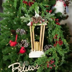 Northlight 18" LED Lighted Natural And White Storm Lantern Christmas Decoration Beige 13 Northlight 18" LED Lighted Natural And White Storm Lantern Christmas Decoration Beige -Northlight 39481740895840