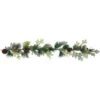 Northlight 5' X 6" Pine Cone And Cedar Artificial Christmas Garland, Unlit Green 2 Northlight 5' X 6" Pine Cone And Cedar Artificial Christmas Garland, Unlit Green -Northlight 39481924086368