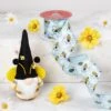 Northlight Bumblebee Design Wired Spring Craft Ribbon - 2.5" X 10 Yards - Blue -Northlight 401205717466928