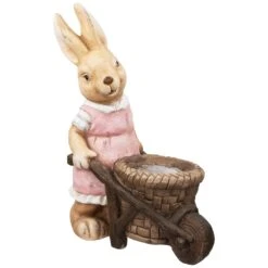 Northlight Girl Rabbit Outdoor Easter Garden Planter - 18.75" Brown 15 Northlight Girl Rabbit Outdoor Easter Garden Planter - 18.75" Brown -Northlight 409267465652496