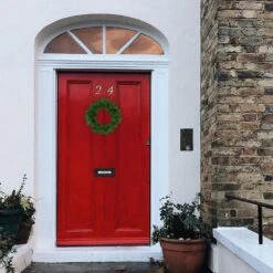 Northlight 16" Deluxe Dorchester Pine Artificial Christmas Wreath - Unlit Green -Northlight 416225381361616