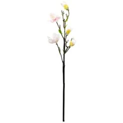Northlight Magnolia Artificial Floral Sprays- 33" - White And Pink - Set Of 4 -Northlight 418775486333488