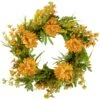 Northlight Yellow Peony Artificial Fall Harvest Twig Wreath, 24-Inch, Unlit 2 Northlight Yellow Peony Artificial Fall Harvest Twig Wreath, 24-Inch, Unlit -Northlight 426857485570720