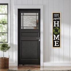 Northlight 40 Inch "Home Sweet Home" Wooden Framed Outdoor Porch Board Sign Decoration Black 13 Northlight 40 Inch "Home Sweet Home" Wooden Framed Outdoor Porch Board Sign Decoration Black -Northlight 454767178412048