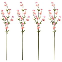 Northlight Sweet Pea And Purslane Artificial Floral Sprays - 46" - Pink And Purple - Set Of 4 12 Northlight Sweet Pea And Purslane Artificial Floral Sprays - 46" - Pink And Purple - Set Of 4 -Northlight 4611700177929667120