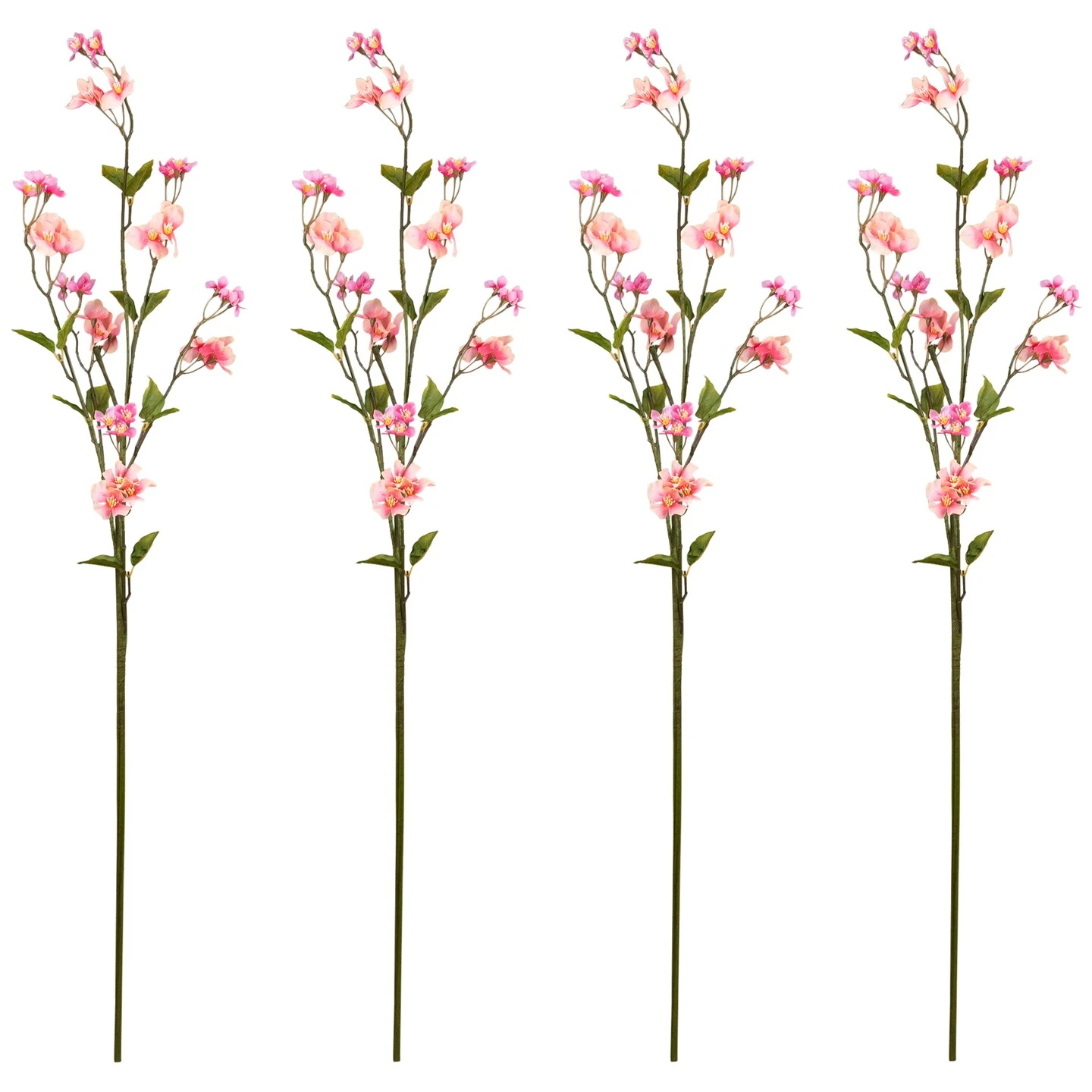 Northlight Sweet Pea And Purslane Artificial Floral Sprays - 46" - Pink And Purple - Set Of 4 5 Northlight Sweet Pea And Purslane Artificial Floral Sprays - 46" - Pink And Purple - Set Of 4 - Image 3