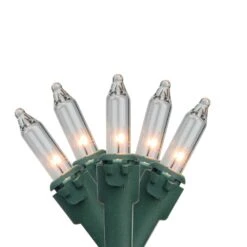 Northlight Mini Net Style Christmas Lights - 4' X 6' - Clear - Green Wire 10 Northlight Mini Net Style Christmas Lights - 4' X 6' - Clear - Green Wire -Northlight 4611714697047433888