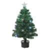 Northlight Pre-Lit LED Stars Color Changing Fiber Optic Christmas Tree- 3' - Multicolor Lights Green 1 Northlight Pre-Lit LED Stars Color Changing Fiber Optic Christmas Tree- 3' - Multicolor Lights Green -Northlight 4611714697309577888