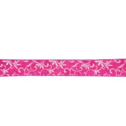 Northlight Pink Floral Wired Craft Ribbon 2.5" X 10 Yards