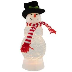 Northlight LED Lighted And Musical Snowman Christmas Snow Globe - 12" White 12 Northlight LED Lighted And Musical Snowman Christmas Snow Globe - 12" White -Northlight 4611739824826527440