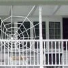Northlight Spooky Spider Web Hanging Halloween Decoration - 80" - White 2 Northlight Spooky Spider Web Hanging Halloween Decoration - 80" - White -Northlight 4611747773852269536