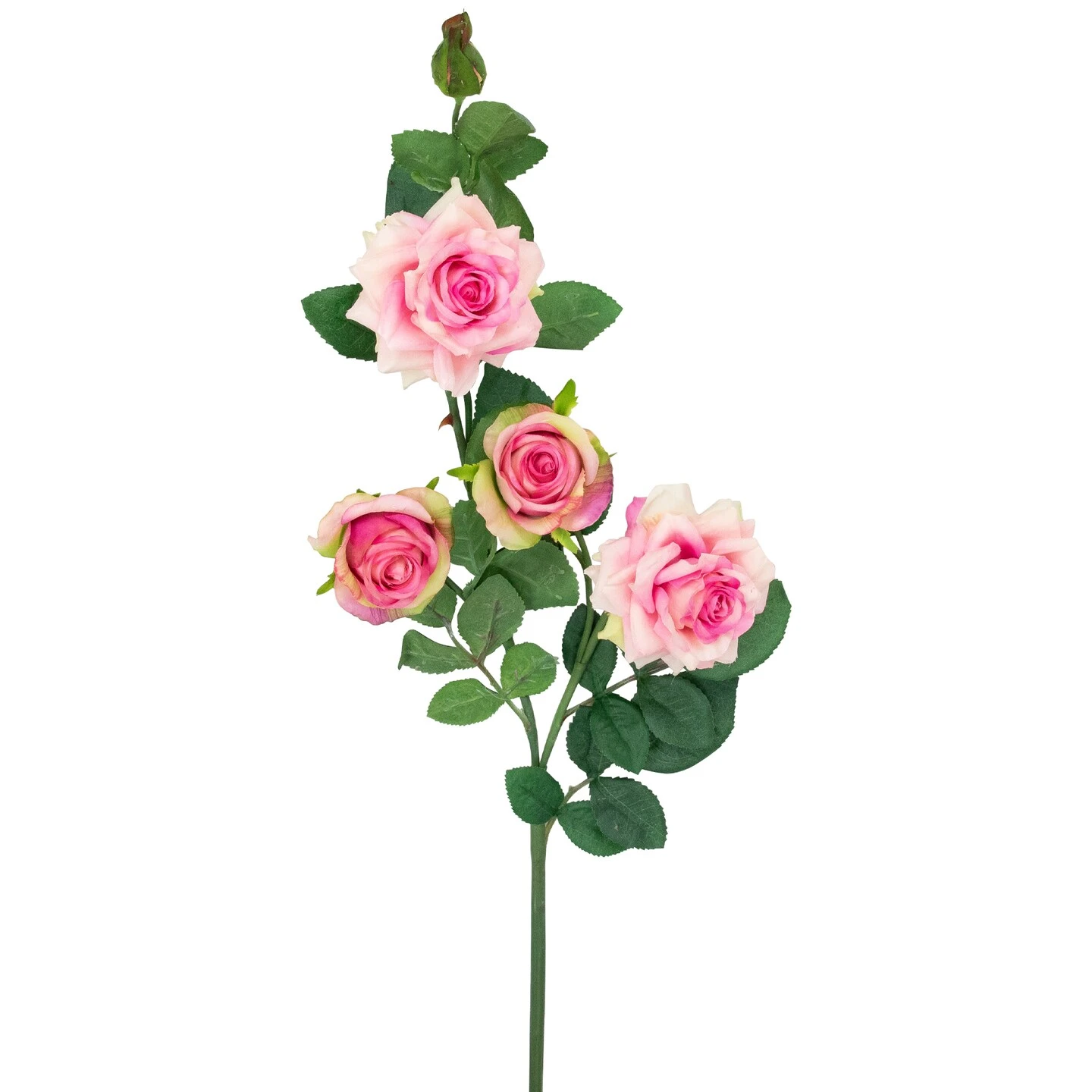 Northlight Real Touch™ Coral Pink Artificial Rose Floral Sprays, Set Of 6 - 35" 6 Northlight Real Touch™ Coral Pink Artificial Rose Floral Sprays, Set Of 6 - 35" - Image 4