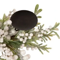 Northlight Frosted Mixed Foliage And Berries Christmas Triple Pillar Candle Holder - 26" Black 14 Northlight Frosted Mixed Foliage And Berries Christmas Triple Pillar Candle Holder - 26" Black -Northlight 4611858181293950176