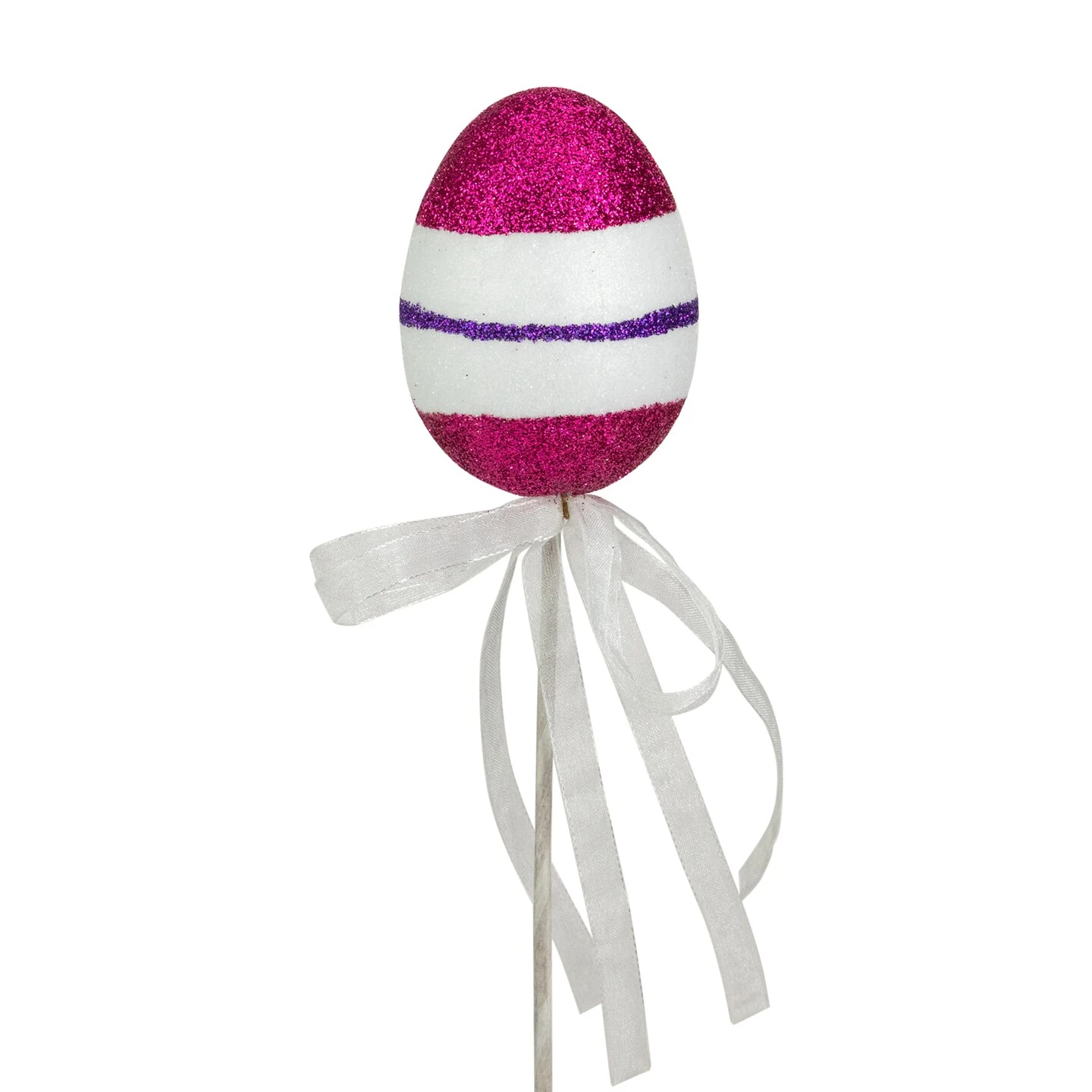 Northlight Set Of 6 Colorful Speckled And Glittered Easter Egg Picks, 14.5" Pink 9 Northlight Set Of 6 Colorful Speckled And Glittered Easter Egg Picks, 14.5" Pink - Image 7