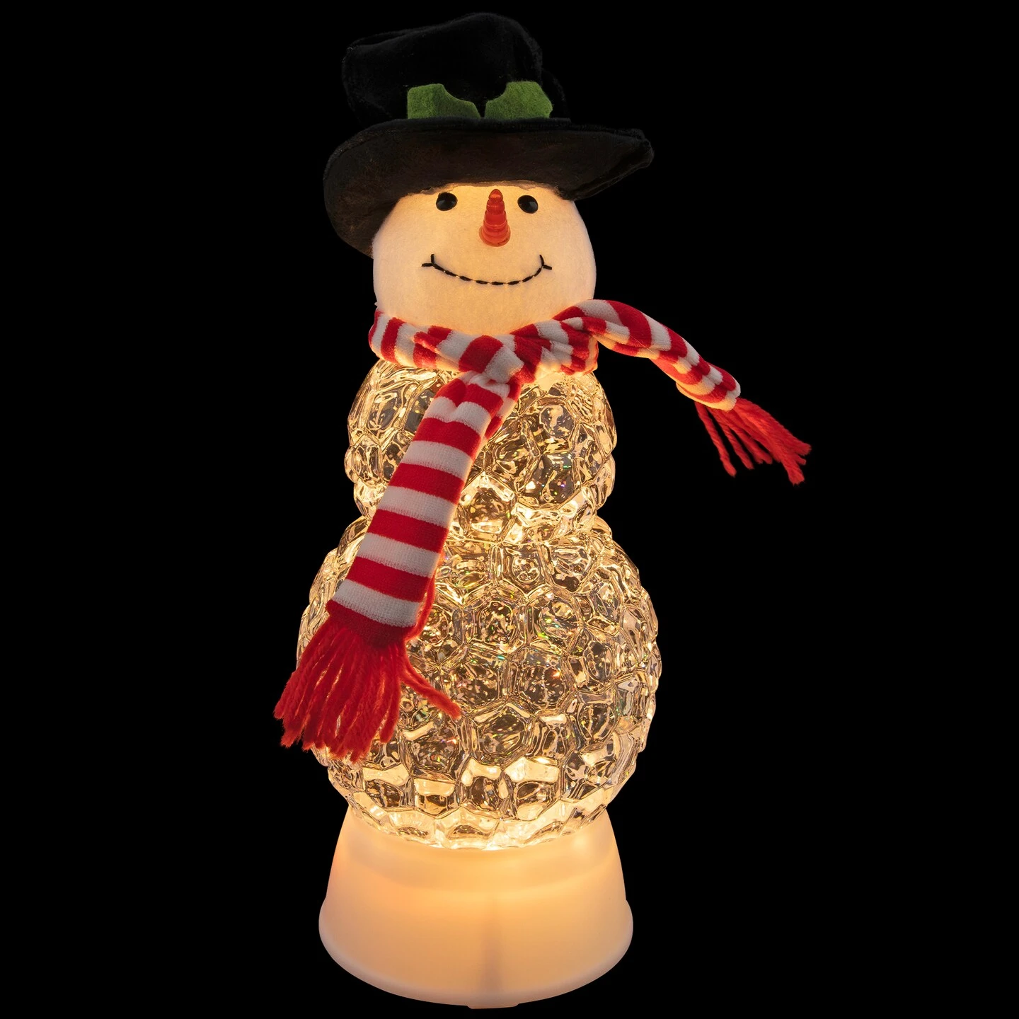 Northlight LED Lighted And Musical Snowman Christmas Snow Globe - 12" White 6 Northlight LED Lighted And Musical Snowman Christmas Snow Globe - 12" White - Image 4