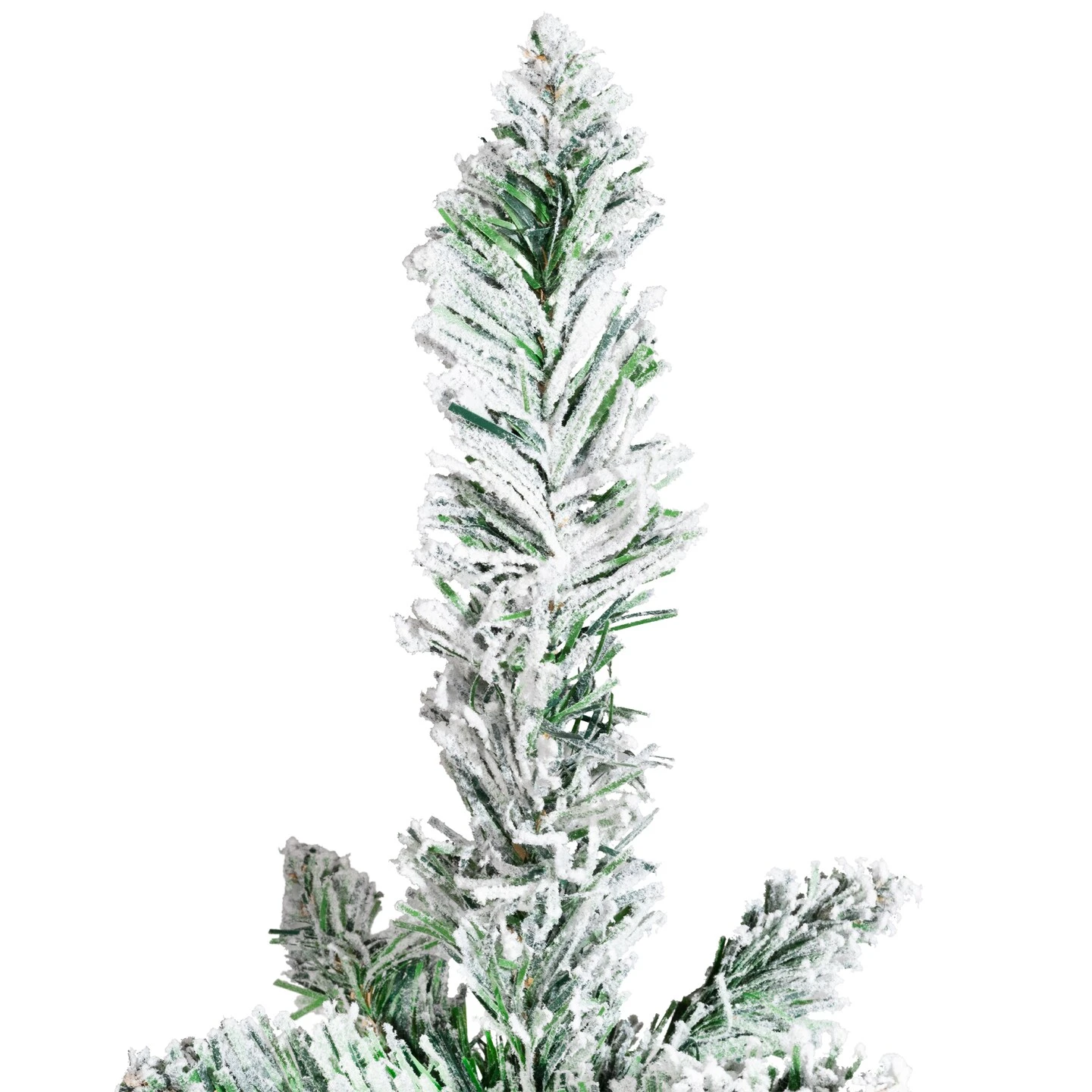 Northlight Frosted Pine Artificial Christmas Tree In Burlap Base - 3.5' - Unlit Green 8 Northlight Frosted Pine Artificial Christmas Tree In Burlap Base - 3.5' - Unlit Green - Image 6