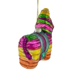 Northlight Piñata Donkey Bohemian Style Glass Christmas Ornament - 3.5" Multi 13 Northlight Piñata Donkey Bohemian Style Glass Christmas Ornament - 3.5" Multi -Northlight 4611883717906810080