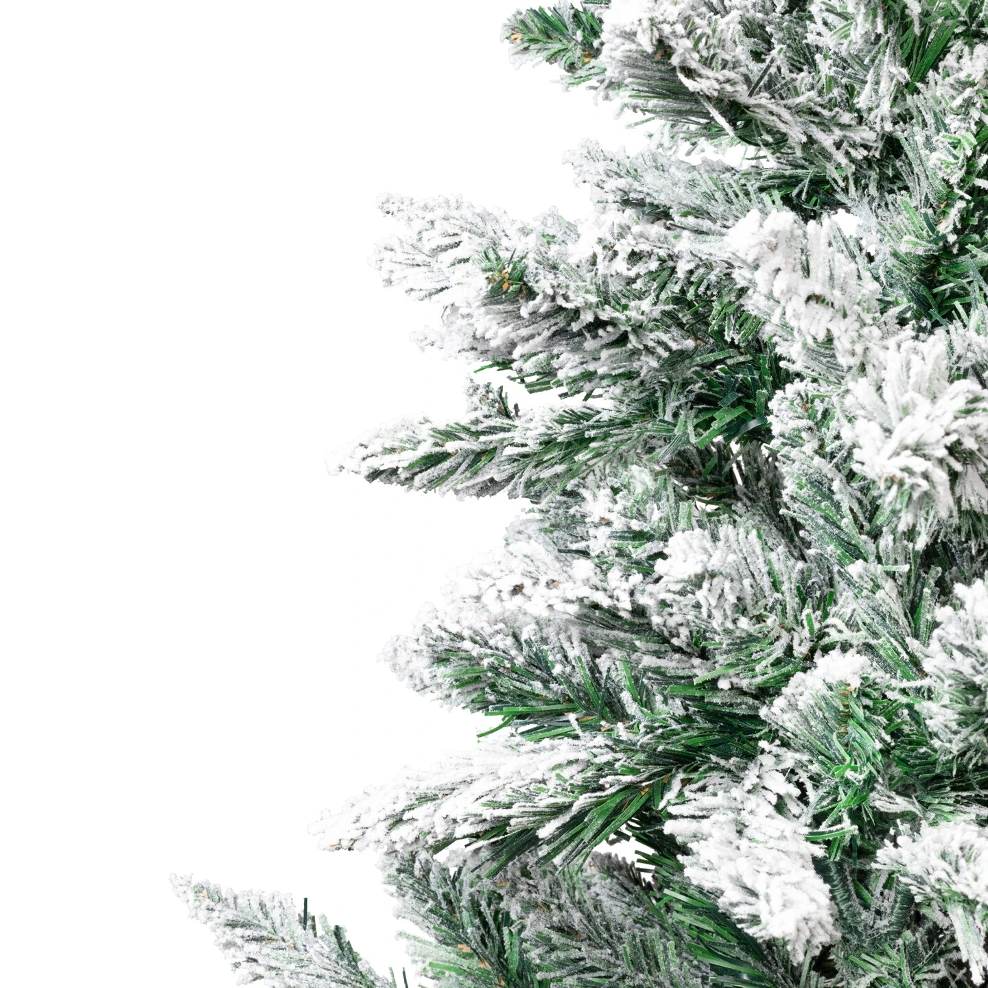 Northlight Frosted Pine Artificial Christmas Tree In Burlap Base - 3.5' - Unlit Green 6 Northlight Frosted Pine Artificial Christmas Tree In Burlap Base - 3.5' - Unlit Green - Image 4