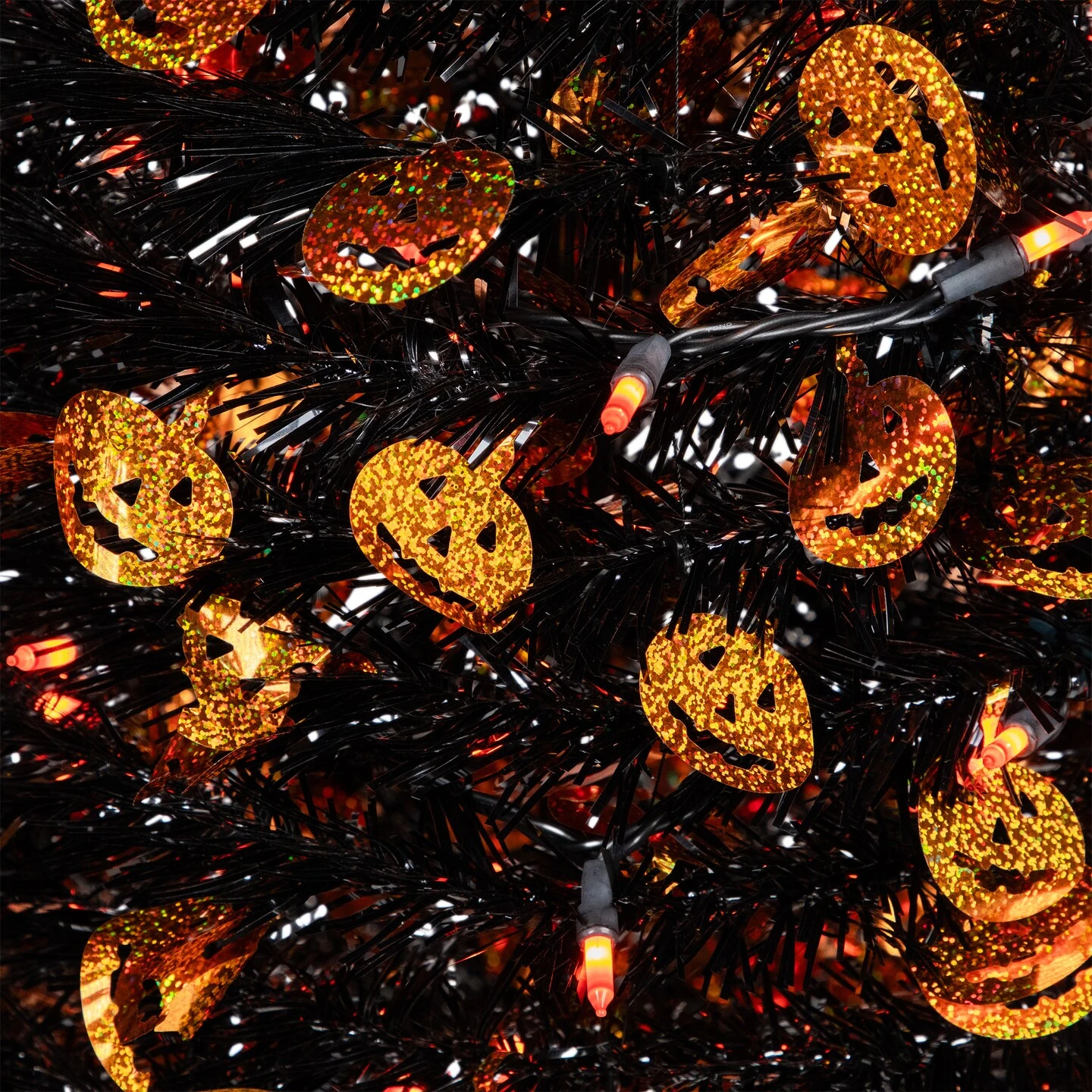 Northlight Pre-Lit Pop Up Artificial Jack O' Lantern Halloween Tree - 4' - Orange Lights 8 Northlight Pre-Lit Pop Up Artificial Jack O' Lantern Halloween Tree - 4' - Orange Lights - Image 6