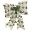 Northlight 20" White Rattan Berry And Pinecone Christmas Bow 2 Northlight 20" White Rattan Berry And Pinecone Christmas Bow -Northlight 4611907994352466912