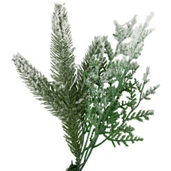 Northlight Real Touch™️ Flocked Wind River Fir With Berries Artificial Christmas Wreath - 24" - Unlit Green 16 Northlight Real Touch™️ Flocked Wind River Fir With Berries Artificial Christmas Wreath - 24" - Unlit Green -Northlight 4611922166409322064