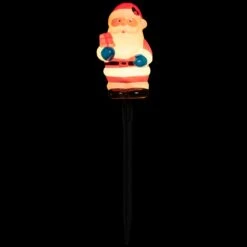 Northlight Lighted Santa Claus Christmas Pathway Markers - 16" - Set Of 4 Red -Northlight 4611974327819661360