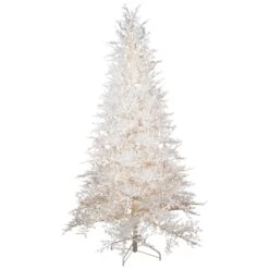 Northlight Pre-Lit Flocked Twig Artificial Christmas Tree - 6.5' - Warm White LED 12 Northlight Pre-Lit Flocked Twig Artificial Christmas Tree - 6.5' - Warm White LED -Northlight 4611977734892893488