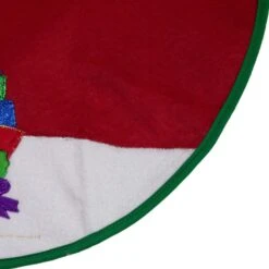 Northlight 20" Red And White Loaded Sleigh In The Snow Mini Christmas Tree Skirt 10 Northlight 20" Red And White Loaded Sleigh In The Snow Mini Christmas Tree Skirt -Northlight 4611989968704329040