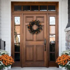 Northlight Glittered Skulls And Spiders Halloween Twig Wreath - 22" - Unlit Black 13 Northlight Glittered Skulls And Spiders Halloween Twig Wreath - 22" - Unlit Black -Northlight 4612025114149433776