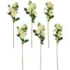 Northlight Real Touch™ White Artificial Camellia Rose Floral Sprays, Set Of 6 - 23" 2 Northlight Real Touch™ White Artificial Camellia Rose Floral Sprays, Set Of 6 - 23" -Northlight 4612049471950152352