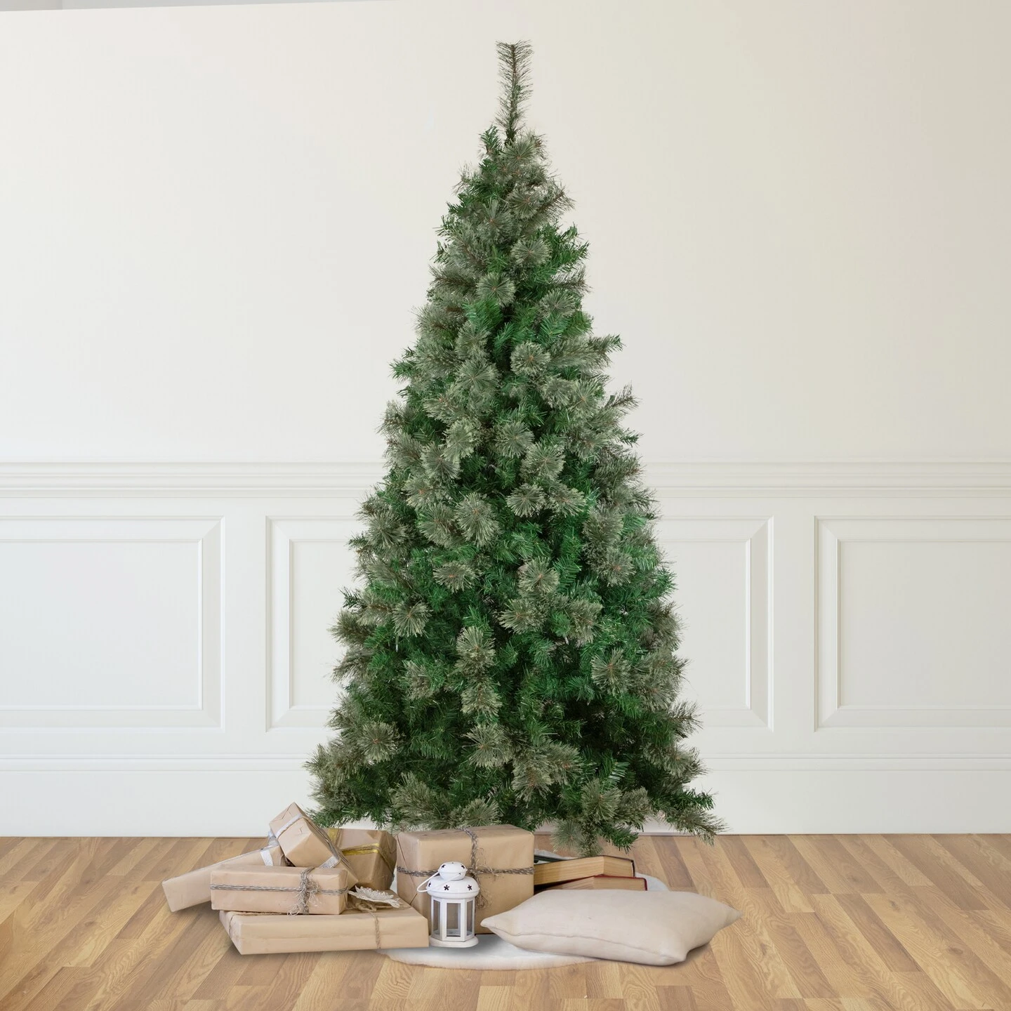 Northlight Medium Oregon Cashmere Pine Artificial Christmas Tree - 6.5' - Unlit Green 5 Northlight Medium Oregon Cashmere Pine Artificial Christmas Tree - 6.5' - Unlit Green - Image 3