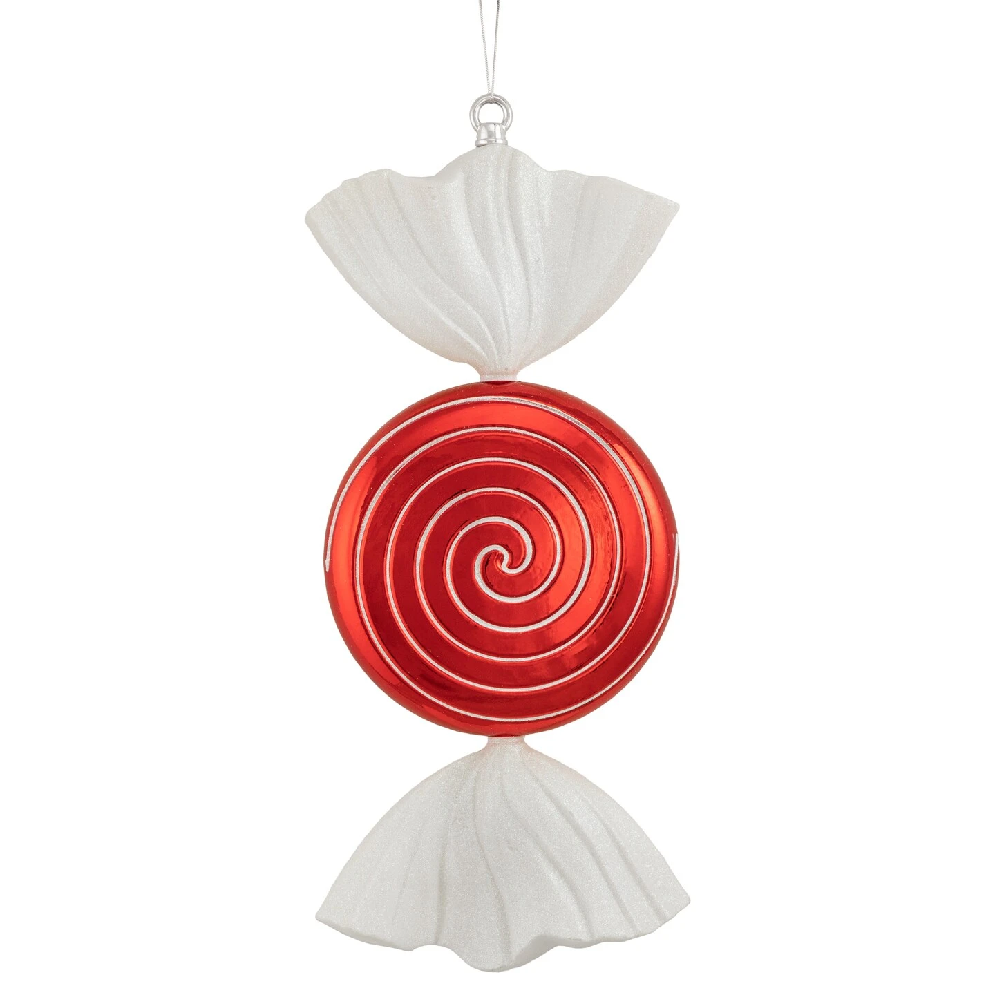Northlight Swirl Peppermint Candy Shatterproof Commercial Christmas Ornament - 18" - Red 8 Northlight Swirl Peppermint Candy Shatterproof Commercial Christmas Ornament - 18" - Red - Image 6