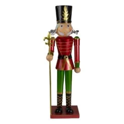 Northlight 23.75" Red And Green Metal Nutcracker Soldier Christmas Decoration 15 Northlight 23.75" Red And Green Metal Nutcracker Soldier Christmas Decoration -Northlight 4612049473513579168 2