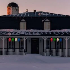 Northlight Lighted Blow Mold C7 Bulbs Christmas Decorations - 20" - Set Of 4 Multi -Northlight 4612054623694061280