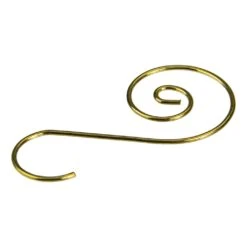 Northlight Club Pack Of 40 Gold Christmas Ornament Hooks 1.75" 8 Northlight Club Pack Of 40 Gold Christmas Ornament Hooks 1.75" -Northlight 4612066310372582048