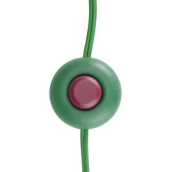 Northlight Indoor Power Extension Cord With Foot Switch And 3-Outlets - 9' - Green -Northlight 4612066311647650464