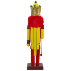 Northlight 14" Tootsie Roll Sugar Daddy Wooden Christmas Nutcracker Figure Yellow 12 Northlight 14" Tootsie Roll Sugar Daddy Wooden Christmas Nutcracker Figure Yellow -Northlight 4612092138999102432