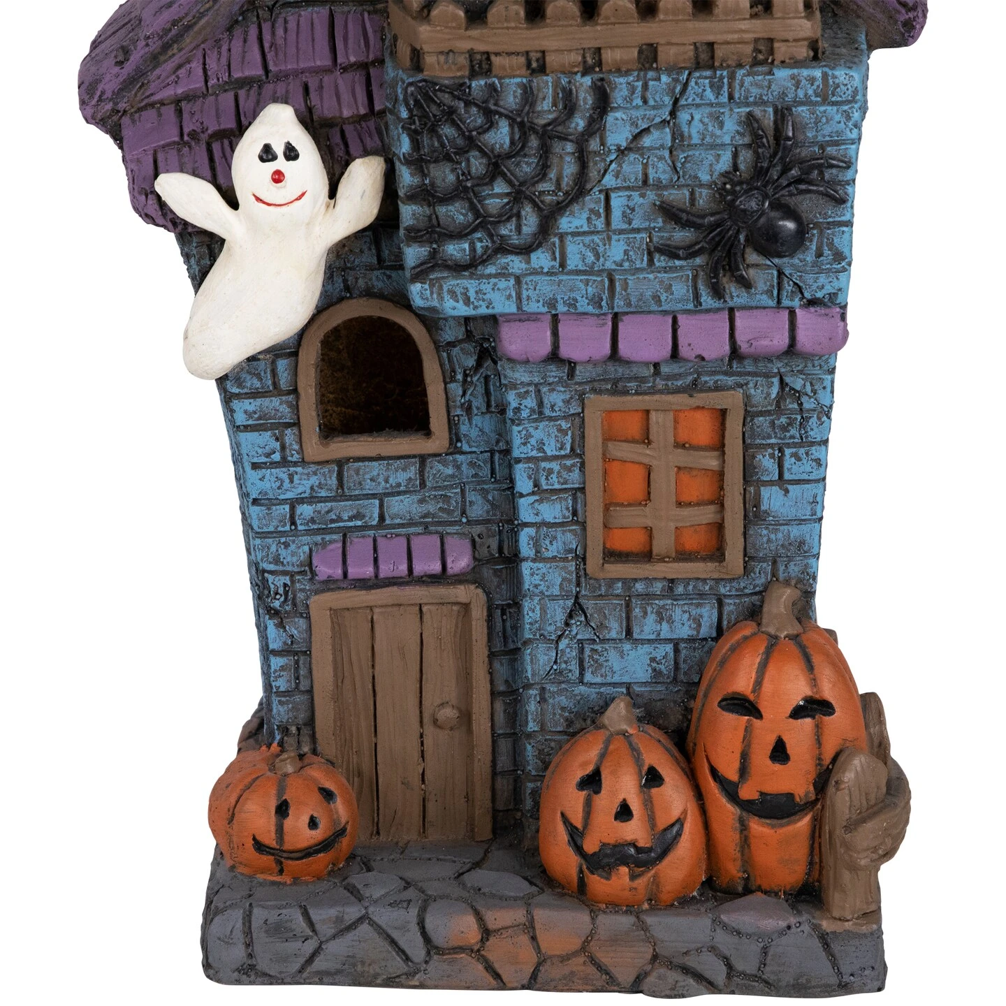 Northlight LED Lighted Haunted House With Ghosts Halloween Decoration - 22.75" Blue 9 Northlight LED Lighted Haunted House With Ghosts Halloween Decoration - 22.75" Blue - Image 7