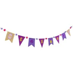 Northlight 80" Embroidered "Easter" Hanging Wall Banner Purple 13 Northlight 80" Embroidered "Easter" Hanging Wall Banner Purple -Northlight 4612122015647131664