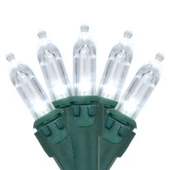 Northlight LED Mini Christmas Lights - Pure White - 11.25' Green Wire - 35ct 12 Northlight LED Mini Christmas Lights - Pure White - 11.25' Green Wire - 35ct -Northlight 4612130904549271568