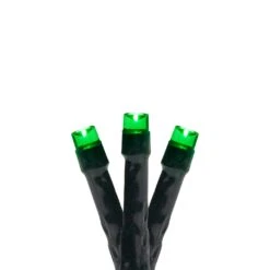 Northlight LED Wide Angle Christmas Lights - Green - 9.5' Green Wire - 20ct