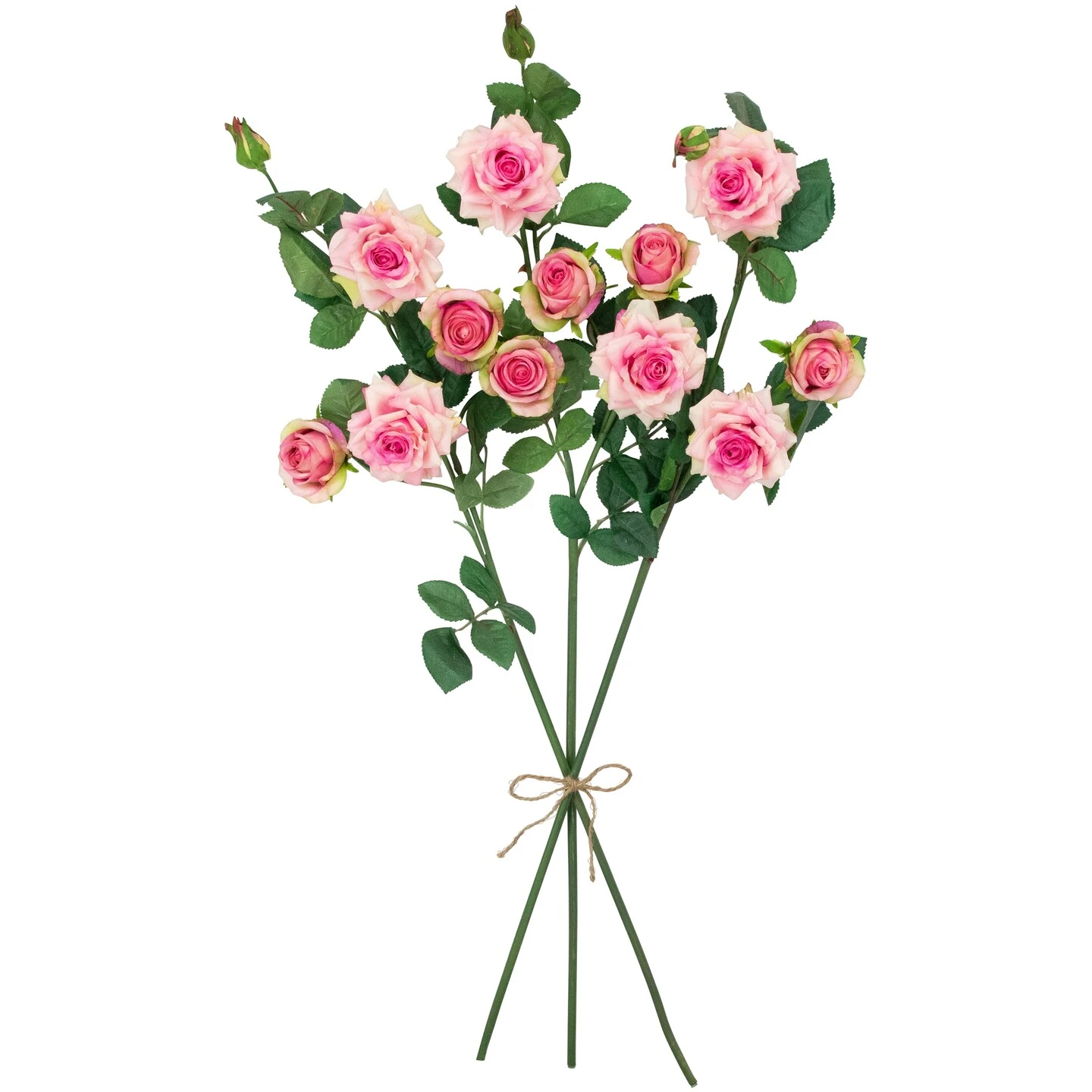 Northlight Real Touch™ Coral Pink Artificial Rose Floral Sprays, Set Of 6 - 35" 7 Northlight Real Touch™ Coral Pink Artificial Rose Floral Sprays, Set Of 6 - 35" - Image 5
