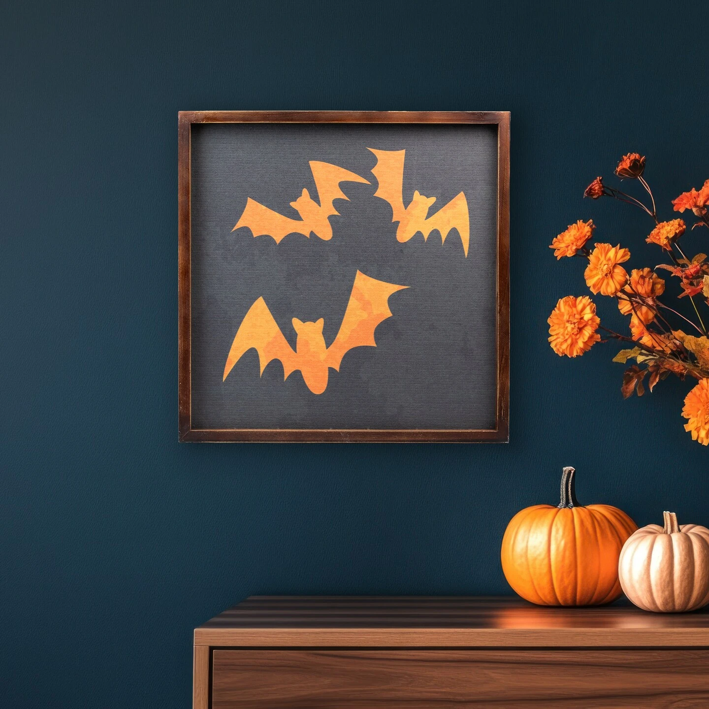 Northlight Halloween Bat Silhouettes Wall Hanging Decoration - 15.75" Black 3 Northlight Halloween Bat Silhouettes Wall Hanging Decoration - 15.75" Black