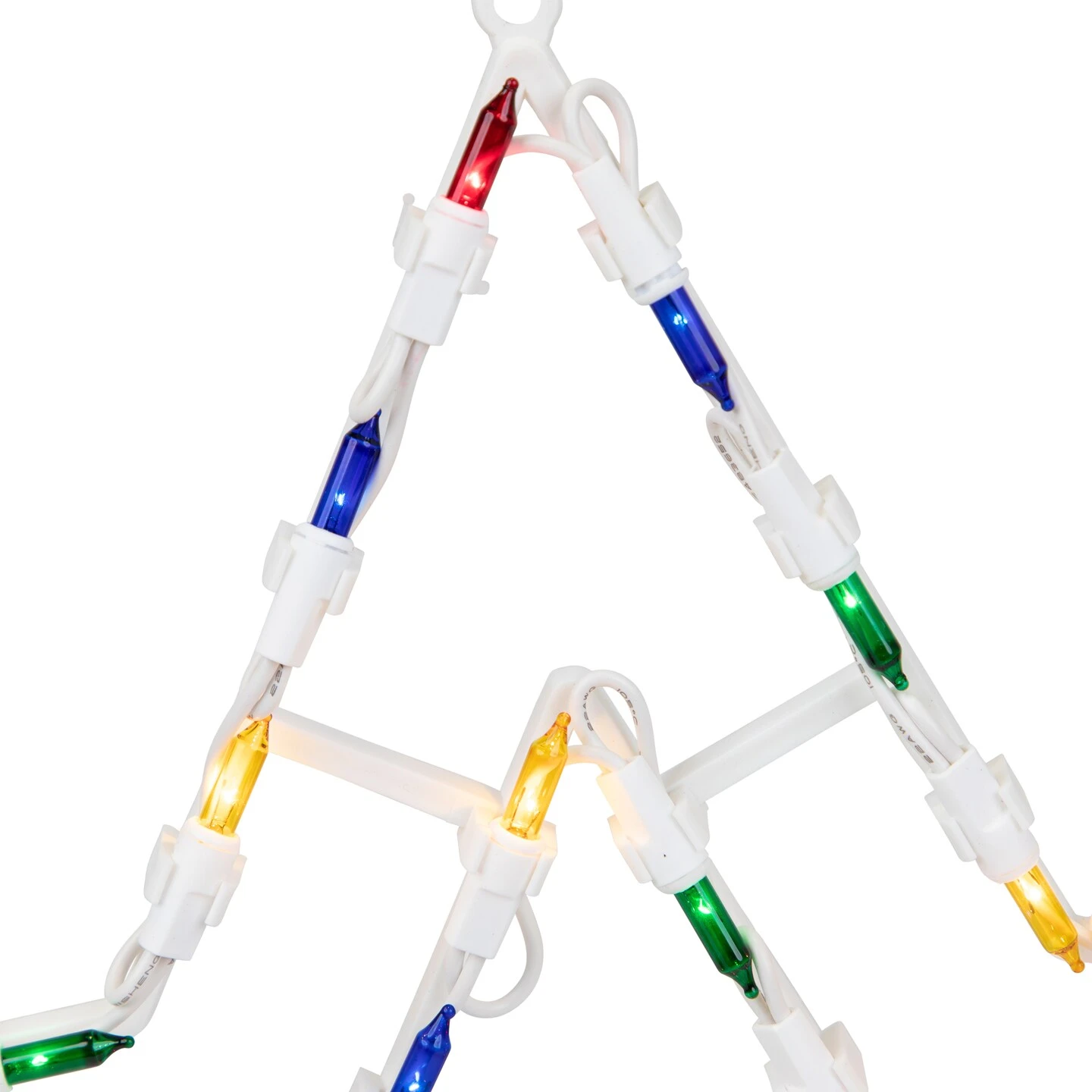 Northlight Lighted Star Christmas Window Silhouette Decoration - 16" - Multicolor Lights White 9 Northlight Lighted Star Christmas Window Silhouette Decoration - 16" - Multicolor Lights White - Image 7