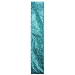 Northlight Shimmering Teal Solid Wired Christmas Craft Ribbon 2.5" X 10 Yards Blue -Northlight 4612186827012825760
