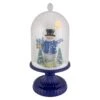 Northlight LED Lighted Snowing Musical Snowman In Cloche Christmas Decoration - 13.5" - Blue 1 Northlight LED Lighted Snowing Musical Snowman In Cloche Christmas Decoration - 13.5" - Blue -Northlight 4612186827245085344