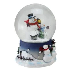 Northlight Snowman Family Musical Christmas Snow Globe - 7" White 10 Northlight Snowman Family Musical Christmas Snow Globe - 7" White -Northlight 4612186827381924512